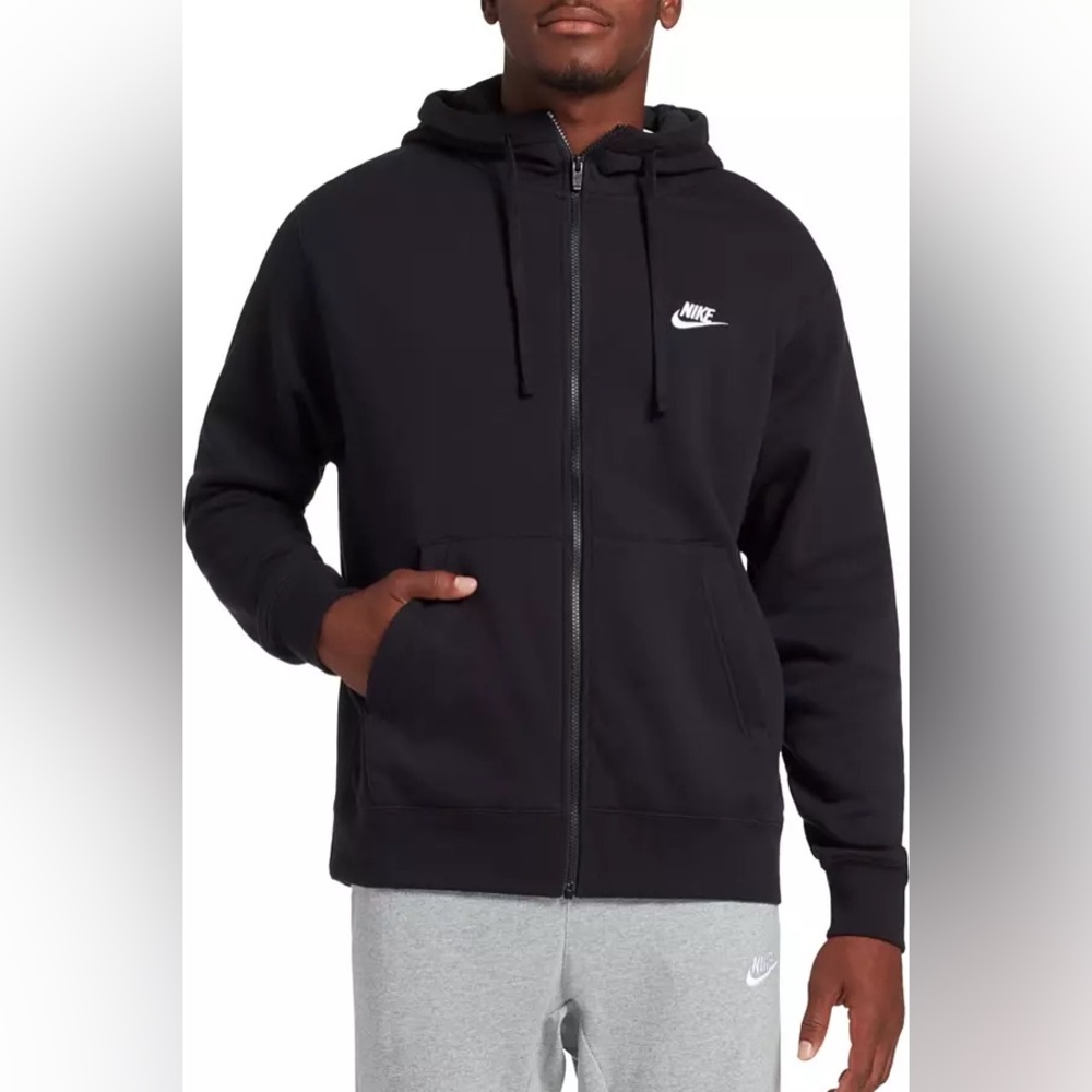Nike Men's Sportswear Club Fleece Full-Zip Hoodie